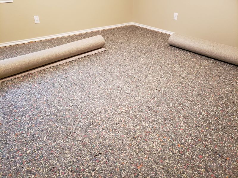 Padding and Securing Carpet